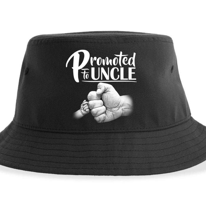 Promoted To Uncle Sustainable Bucket Hat