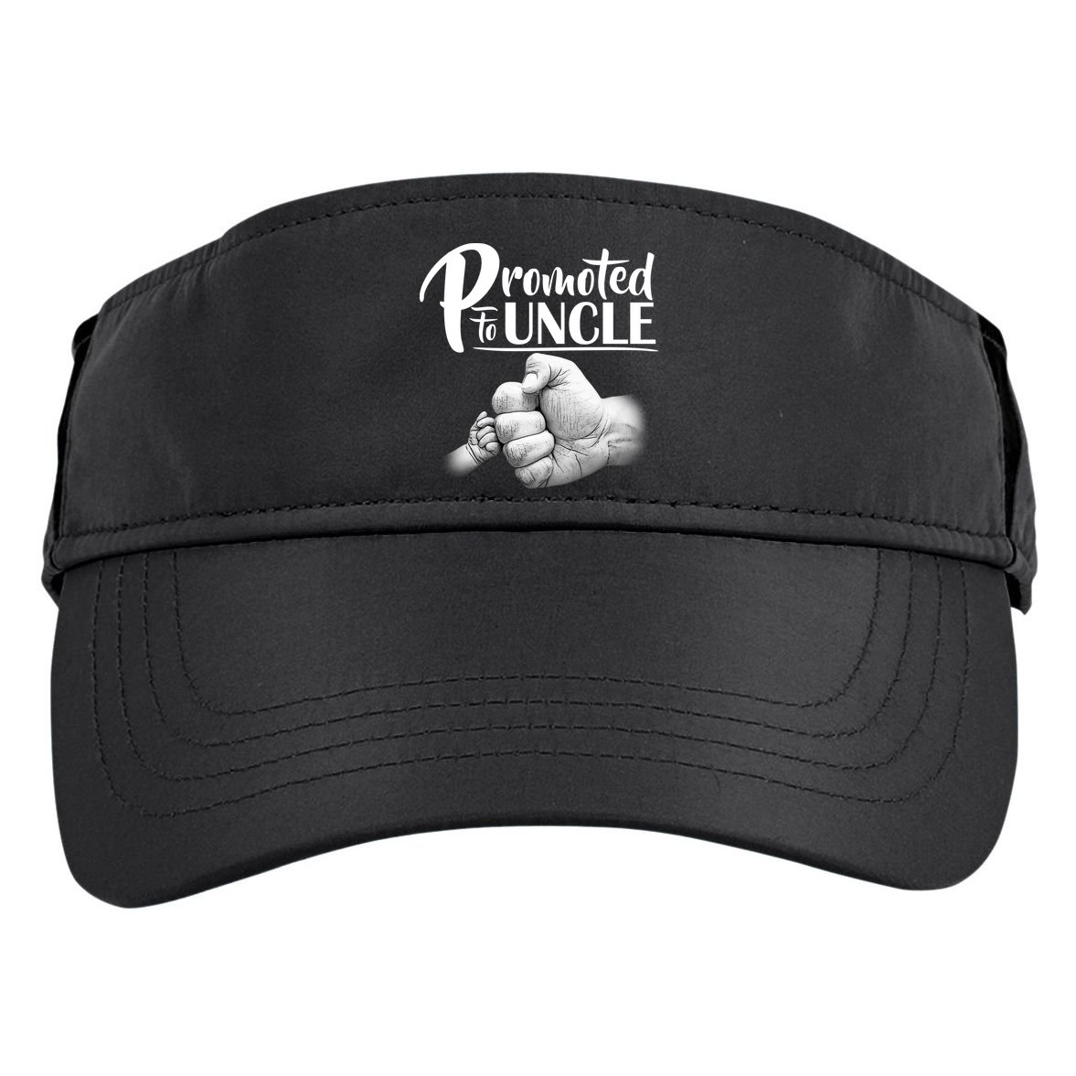 Promoted To Uncle Adult Drive Performance Visor