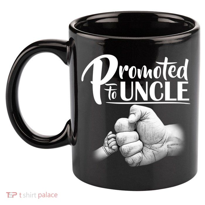 Promoted To Uncle 11oz C Handle Ceramic Mug