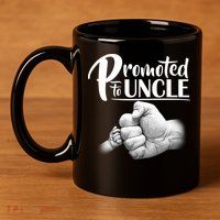 Promoted To Uncle 11oz C Handle Ceramic Mug