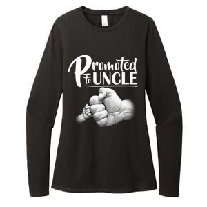 Promoted To Uncle Womens CVC Long Sleeve Shirt