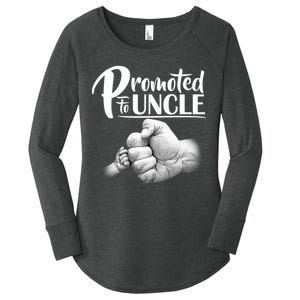 Promoted To Uncle Women's Perfect Tri Tunic Long Sleeve Shirt