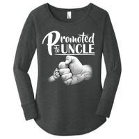 Promoted To Uncle Women's Perfect Tri Tunic Long Sleeve Shirt