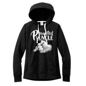 Promoted To Uncle Women's Fleece Hoodie