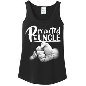 Promoted To Uncle Ladies Essential Tank