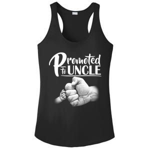 Promoted To Uncle Ladies PosiCharge Competitor Racerback Tank