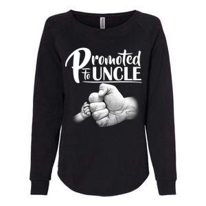 Promoted To Uncle Womens California Wash Sweatshirt