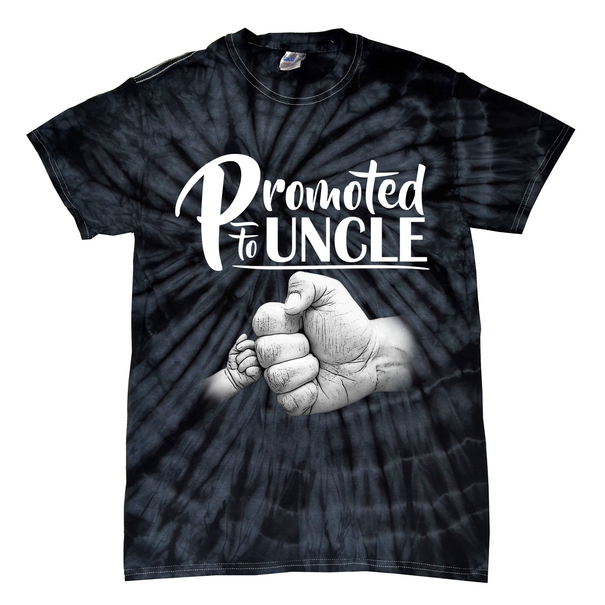 Promoted To Uncle Tie-Dye T-Shirt