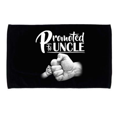 Promoted To Uncle Microfiber Hand Towel