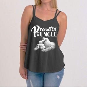 Promoted To Uncle Women's Strappy Tank