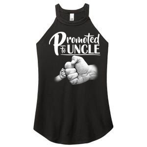 Promoted To Uncle Women's Perfect Tri Rocker Tank