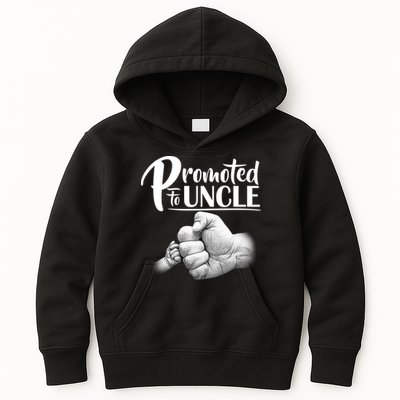 Promoted To Uncle Kids Hoodie
