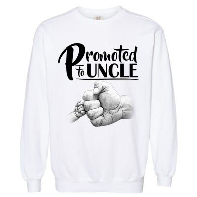 Promoted To Uncle Garment-Dyed Sweatshirt