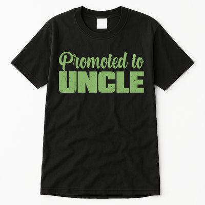 Promoted to Uncle New Baby Niece Nephew  Tall T-Shirt