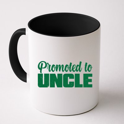 Promoted to Uncle New Baby Niece Nephew  Mug