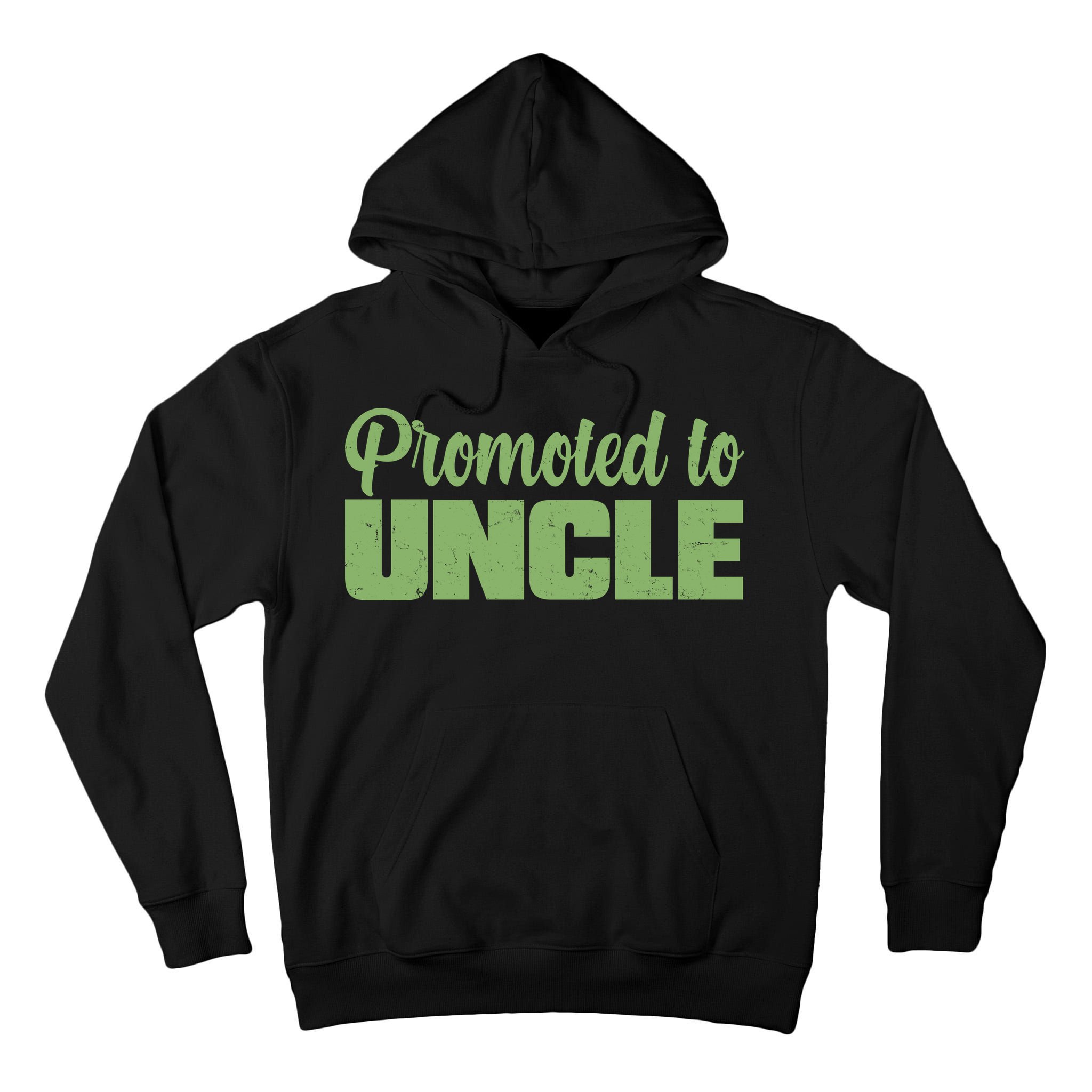 Promoted to Uncle New Baby Niece Nephew  Tall Hoodie