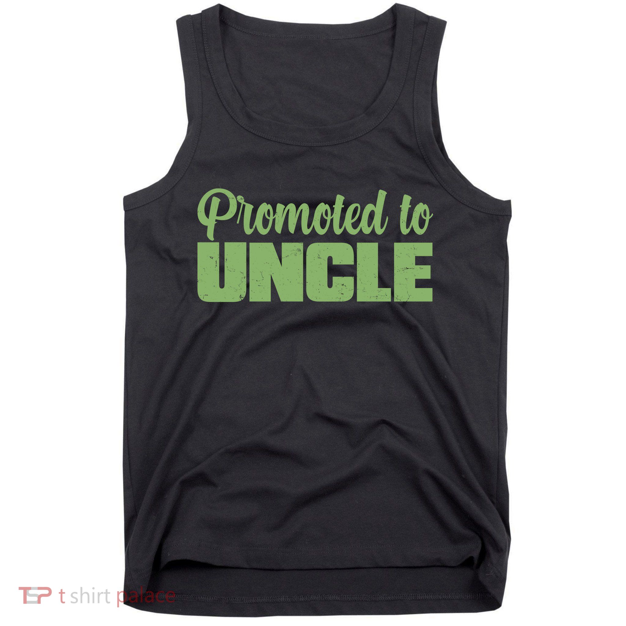Promoted to Uncle New Baby Niece Nephew  Tank Top