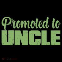 Promoted to Uncle New Baby Niece Nephew  Short Acrylic Beanie