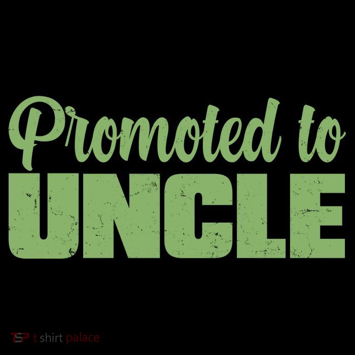 Promoted to Uncle New Baby Niece Nephew  Short Acrylic Beanie