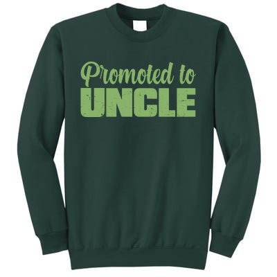 Promoted to Uncle New Baby Niece Nephew  Sweatshirt