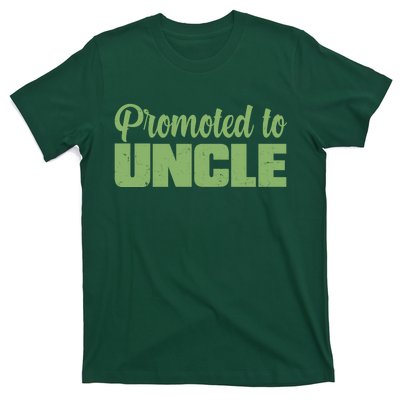 Promoted to Uncle New Baby Niece Nephew  T-Shirt