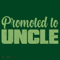Promoted to Uncle New Baby Niece Nephew  T-Shirt