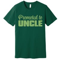 Promoted to Uncle New Baby Niece Nephew  Premium T-Shirt