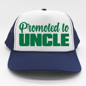 Promoted to Uncle New Baby Niece Nephew  Trucker Hat