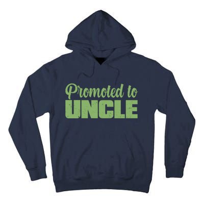 Promoted to Uncle New Baby Niece Nephew  Tall Hoodie