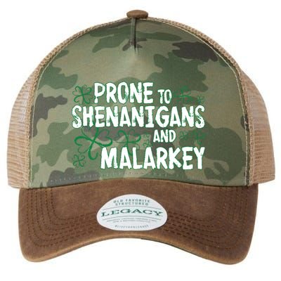 Prone To Shenanigans And Malarkey Legacy Tie Dye Trucker Hat