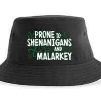 Prone To Shenanigans And Malarkey Sustainable Bucket Hat