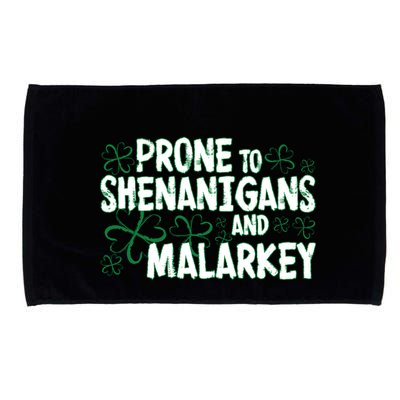 Prone To Shenanigans And Malarkey Microfiber Hand Towel