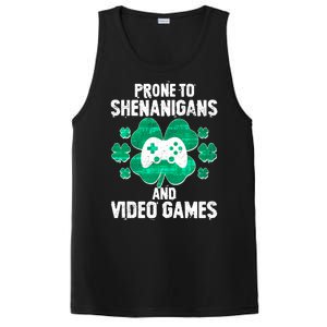 Prone To Shenanigans Video Games Shamrock Gamer PosiCharge Competitor Tank