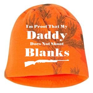 Proof My Daddy Does Not Shoot Blanks Kati - Camo Knit Beanie