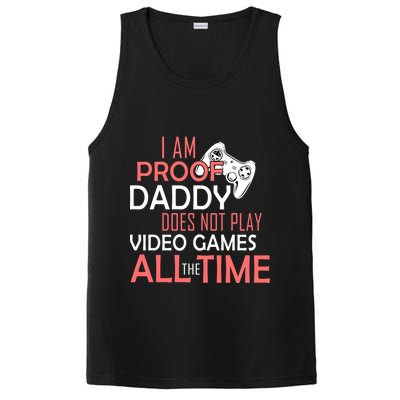 Proof That Daddy Doesn't Play Video Games All The Time PosiCharge Competitor Tank