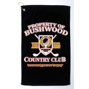 Property Bushwood Country Club Platinum Collection Golf Towel