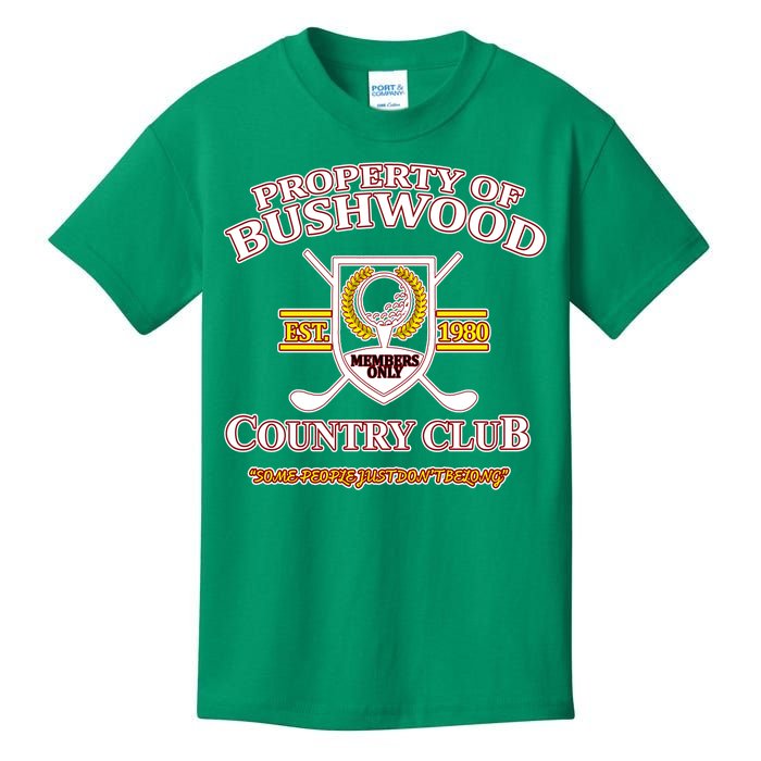 Property Bushwood Country Club Kids T-Shirt