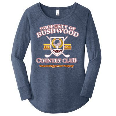 Property Bushwood Country Club Women's Perfect Tri Tunic Long Sleeve Shirt