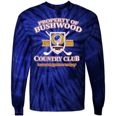 Property Bushwood Country Club Tie-Dye Long Sleeve Shirt