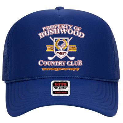 Property Bushwood Country Club High Crown Mesh Back Trucker Hat