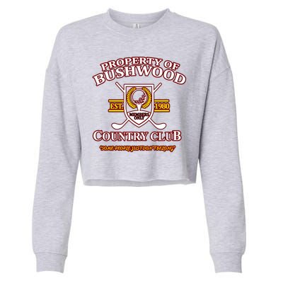 Property Bushwood Country Club Cropped Pullover Crew