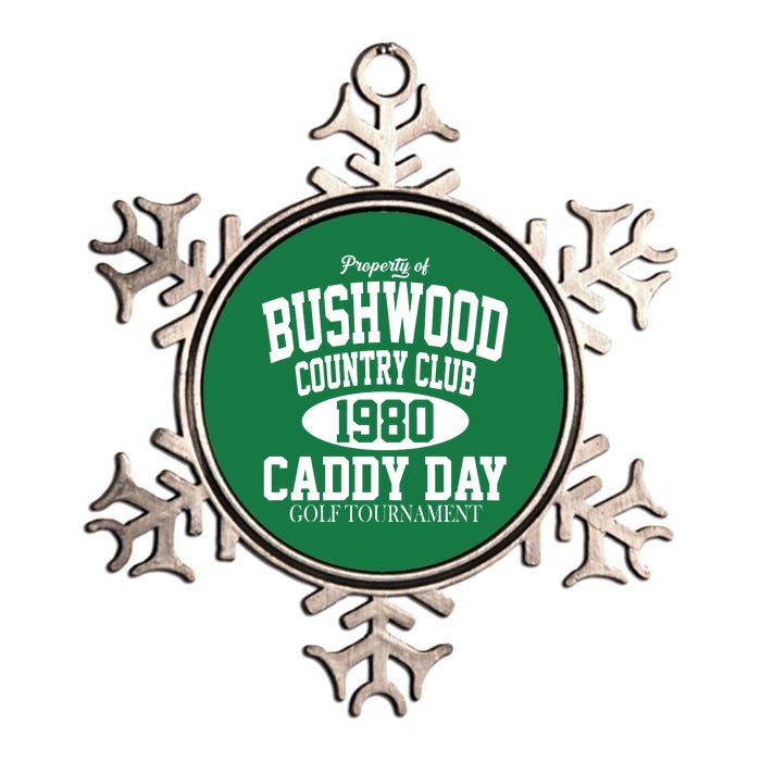 Property Of Bushwood Country Club Metallic Star Ornament