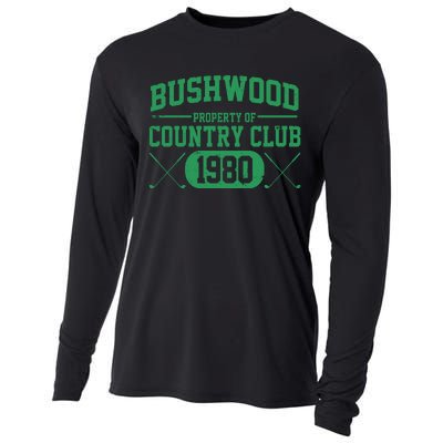 Property Of Bushwood Country Club Est 1980 Golf Club Cooling Performance Long Sleeve Crew