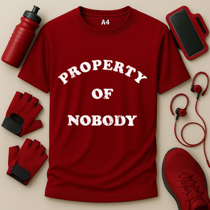 Property Of Nobody Cooling Performance Crew T-Shirt