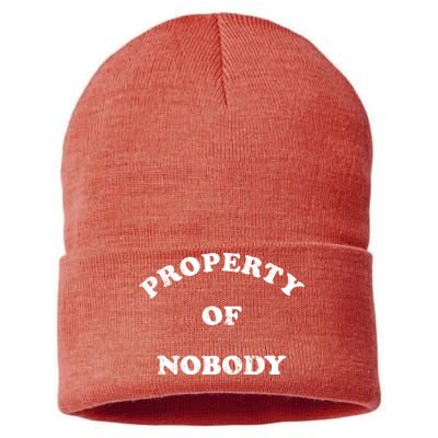 Property Of Nobody Sustainable Knit Beanie