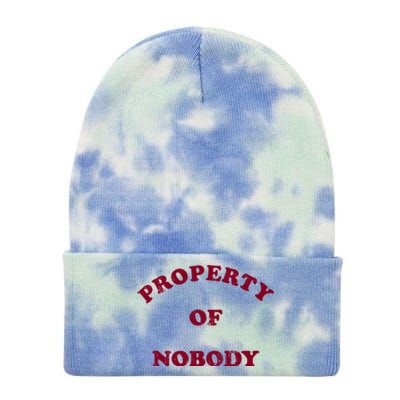 Property Of Nobody Tie Dye 12in Knit Beanie