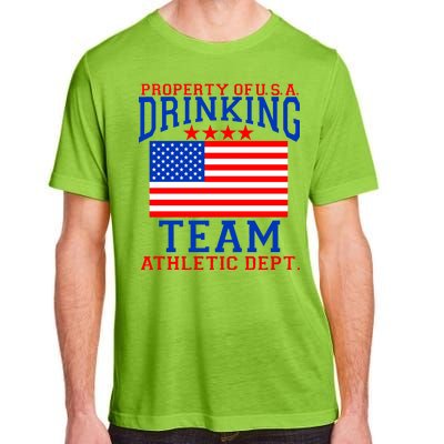 Property of U.S.A. Drinking Team Adult ChromaSoft Performance T-Shirt