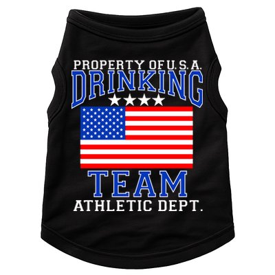 Property of U.S.A. Drinking Team Doggie Tank