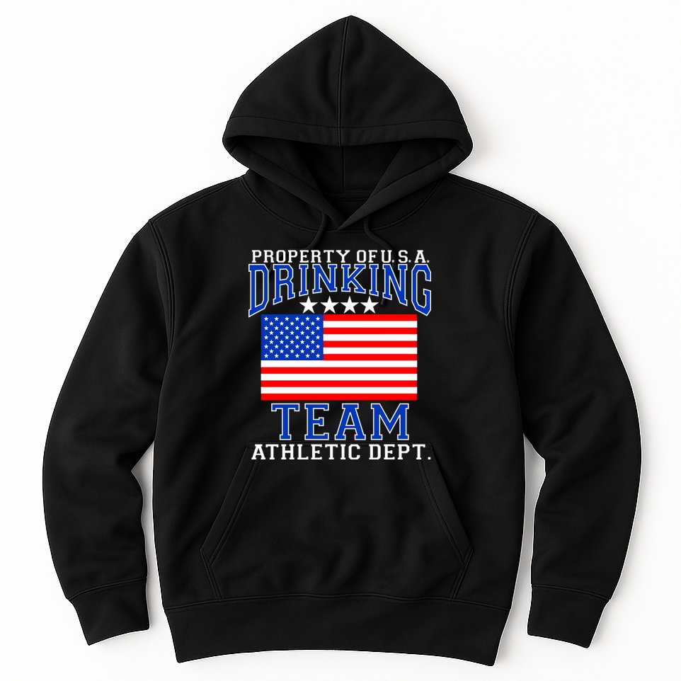 Property of U.S.A. Drinking Team Hoodie
