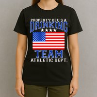 Property of U.S.A. Drinking Team T-Shirt